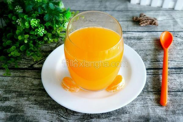 蜂蜜橘子汁