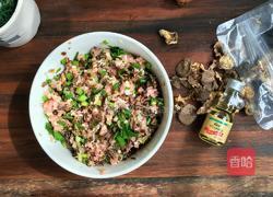 小灰蘑肉馅混沌的做法图解2