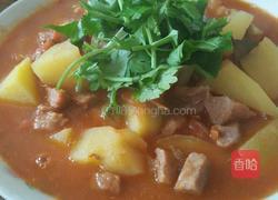 牛肉炒西红柿子的做法图解7