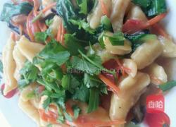 素炒面疙瘩的做法图解5