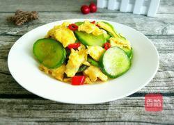 青瓜炒鸡蛋的做法图解11