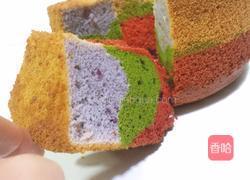 三色花漾戚风的做法图解9