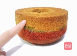 三色花漾戚风的做法图解8