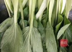 白玉青菜的做法图解1