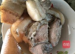 回锅肉煎豆腐的做法图解2