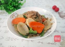 杏鲍菇炒肉的做法图解15