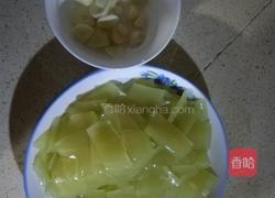 蒜炒咯扎的做法图解2