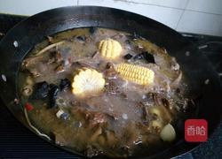 农家野生菌炖鸡的做法图解7