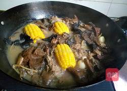 农家野生菌炖鸡的做法图解8