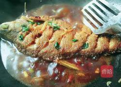 家常干烧扁鱼的做法图解9