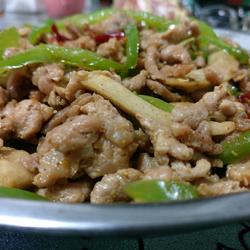 豆干青椒炒肉丝的做法[图]