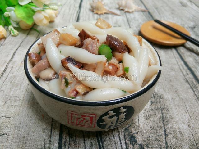 装碗就可以吃了