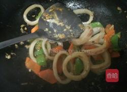 爆鱿鱼圈的做法图解7