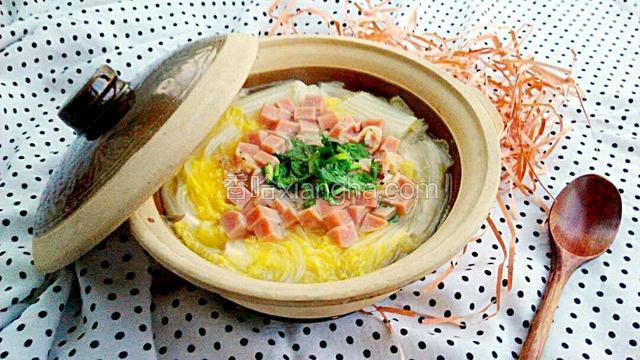 白菜豆腐煲
