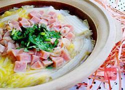 白菜豆腐煲的做法图解14