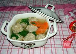 羊肉丸子汤的做法图解12