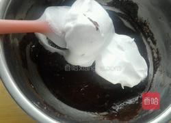 八寸巧克力戚风蛋糕的做法图解12