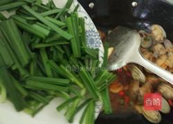 韭菜爆炒花蛤的做法图解9