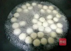 Illustration of how to make glutinous rice balls with fermented rice and mixed with eggs 9