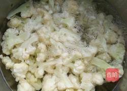 素炒花菜的做法图解3