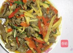 泡椒炒猪心的做法图解8