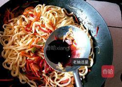 四色素炒面的做法图解14