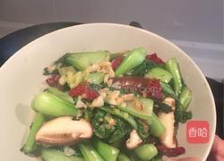 香菇青菜的做法图解4