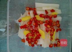 酸辣白萝卜的做法图解2