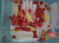 酸辣白萝卜的做法图解3