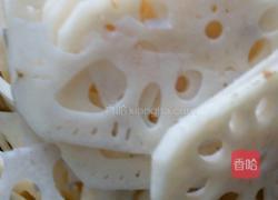 凉拌莲藕的做法图解2