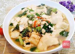 大蒜煎豆腐的做法图解9