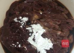 猪肝炒血皮菜的做法图解1