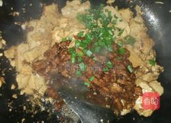 豆腐炒肉的做法图解4