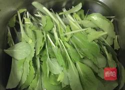 口蘑小白菜汆丸子的做法图解4
