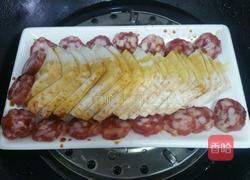 腊肠蒸芋艿的做法图解5