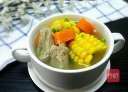玉米胡萝卜排骨汤的做法图解8