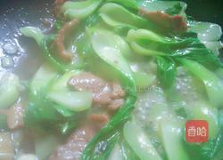肉片炒青菜的做法图解9