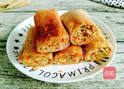 塌素菜煎饼的做法图解14