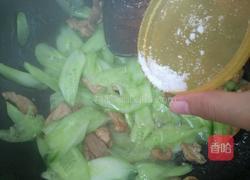黄瓜炒肉的做法图解6