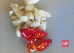 花菜炒香肠的做法图解2