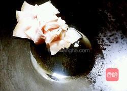 五花肉烧扁豆的做法图解6