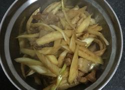 茭白丝炒肉丝