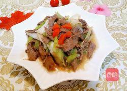 大葱炒牛肉的做法图解9