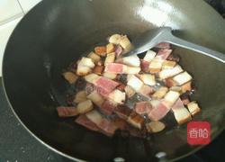 腊肉炒包菜的做法图解6