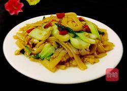 青菜鸡蛋炒河粉的做法图解11