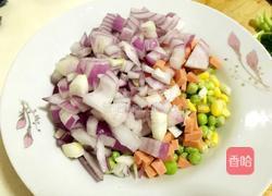 黑椒炒米饭的做法图解1