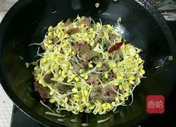 豆芽炒牛肉的做法图解7