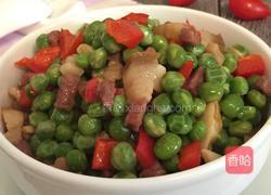 腊肉烧豌豆的做法图解10