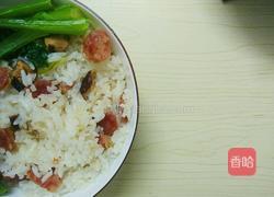 果肉腊味焖饭的做法图解8