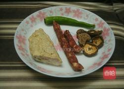 果肉腊味焖饭的做法图解2